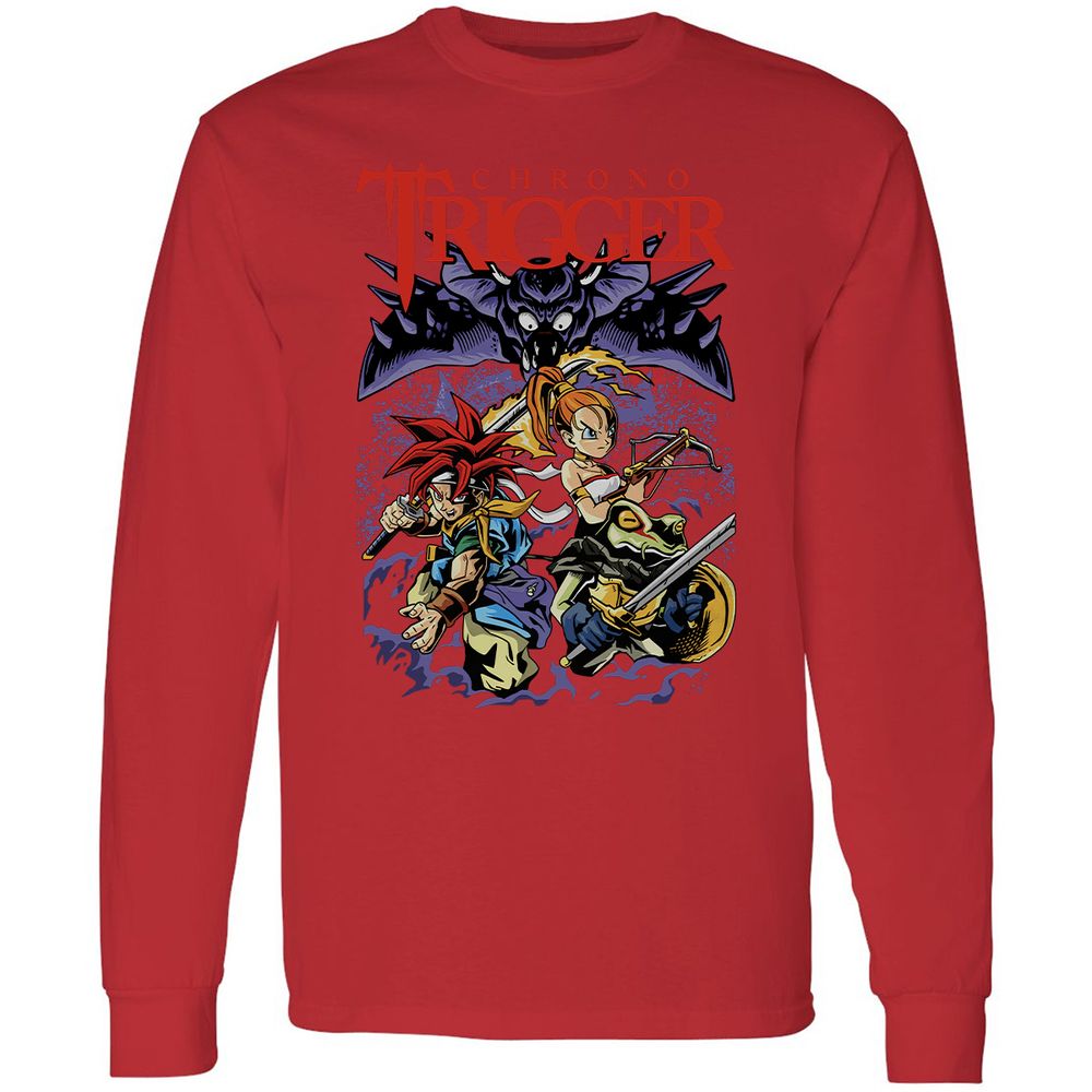 Long Sleeve T-Shirt - RSPETJ43 - Red - 14