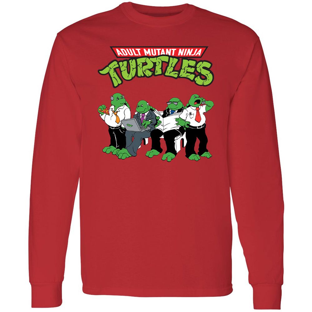 Long Sleeve T-Shirt - BANAX1GP - Red - 14