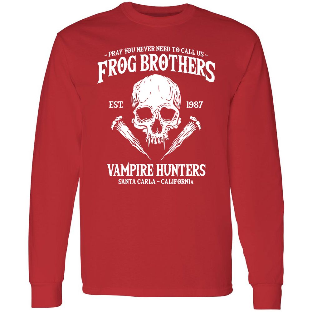 Long Sleeve T-Shirt - Y5KXXZAR - Red - 14