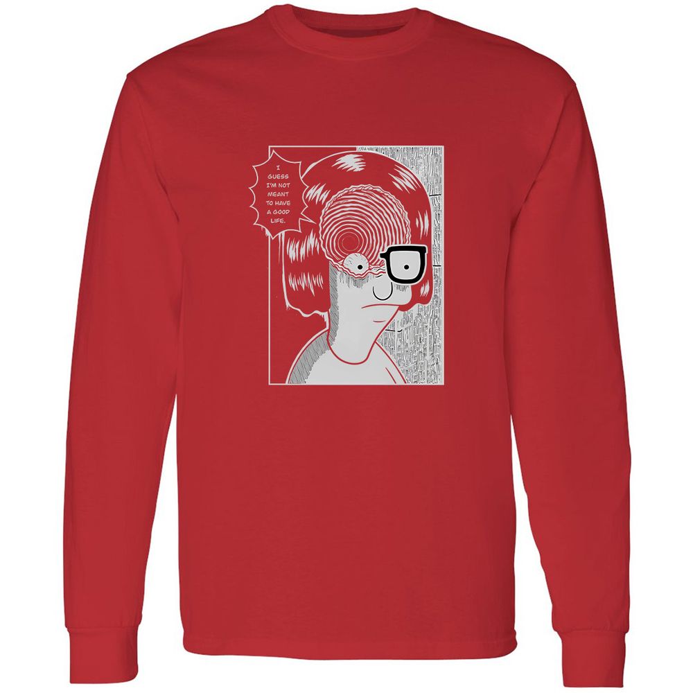 Long Sleeve T-Shirt - S4AASZAW - Red - 14