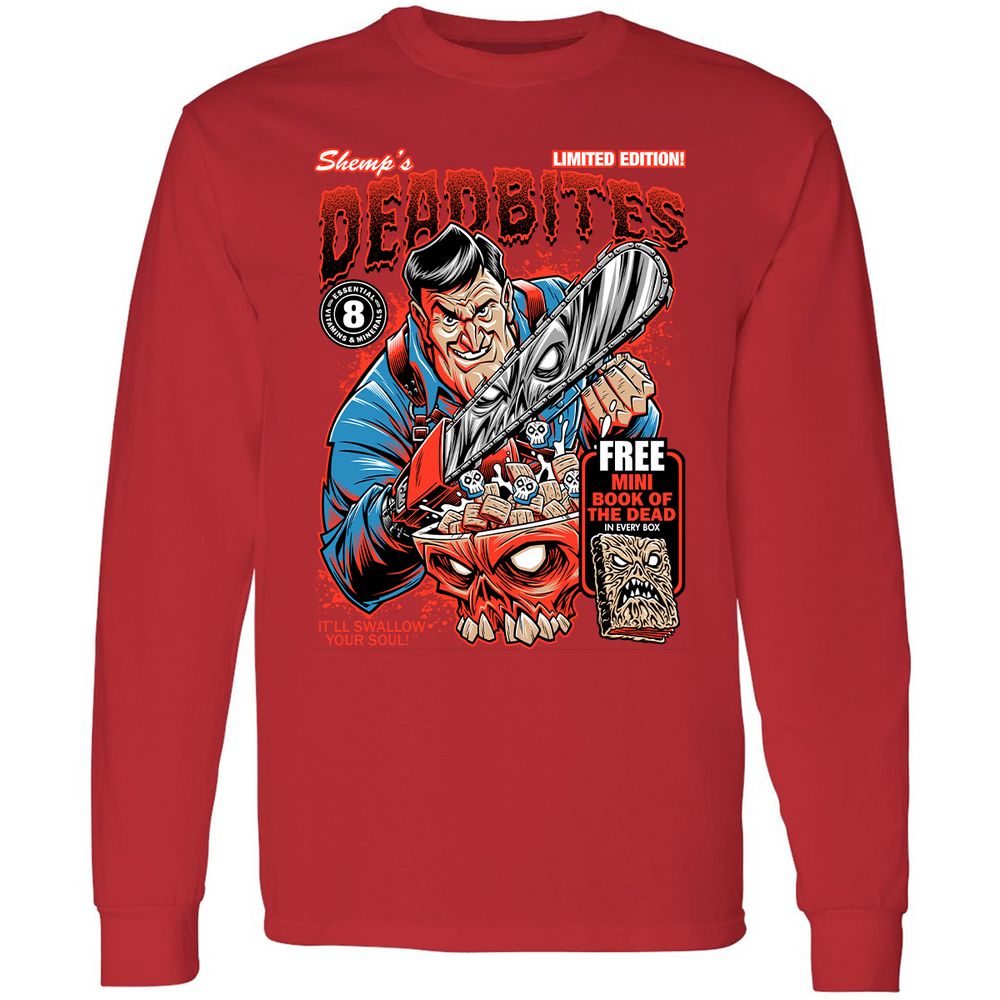 Long Sleeve T-Shirt - 1PSD3AKW - Red - 14