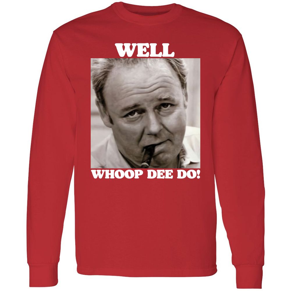 Funny 70s Tv Quote Whoop Dee Do - Red - 14