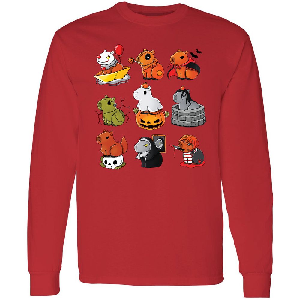 Long Sleeve T-Shirt - WPKRRE5L - Red - 14