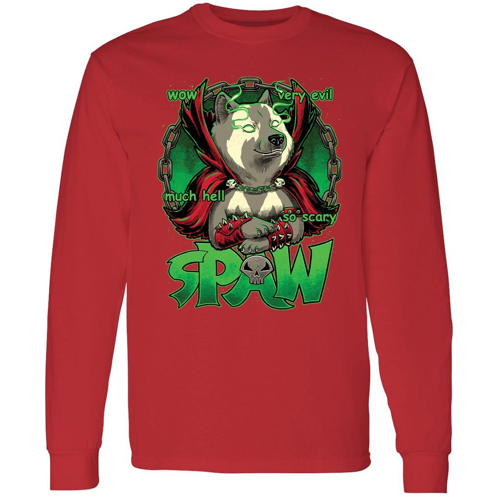 Long Sleeve T-Shirt - 9VFXE7JV - Red - 14