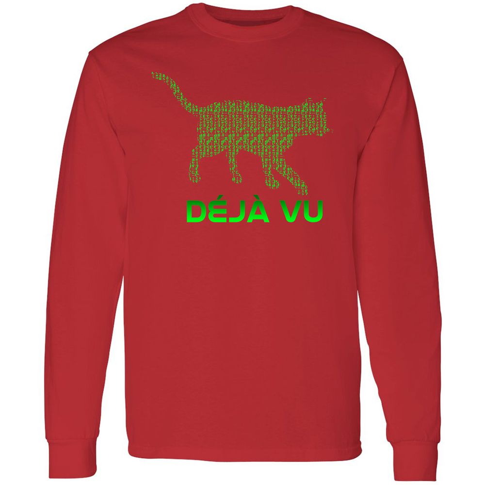 Long Sleeve T-Shirt - 737V36N6 - Red - 14