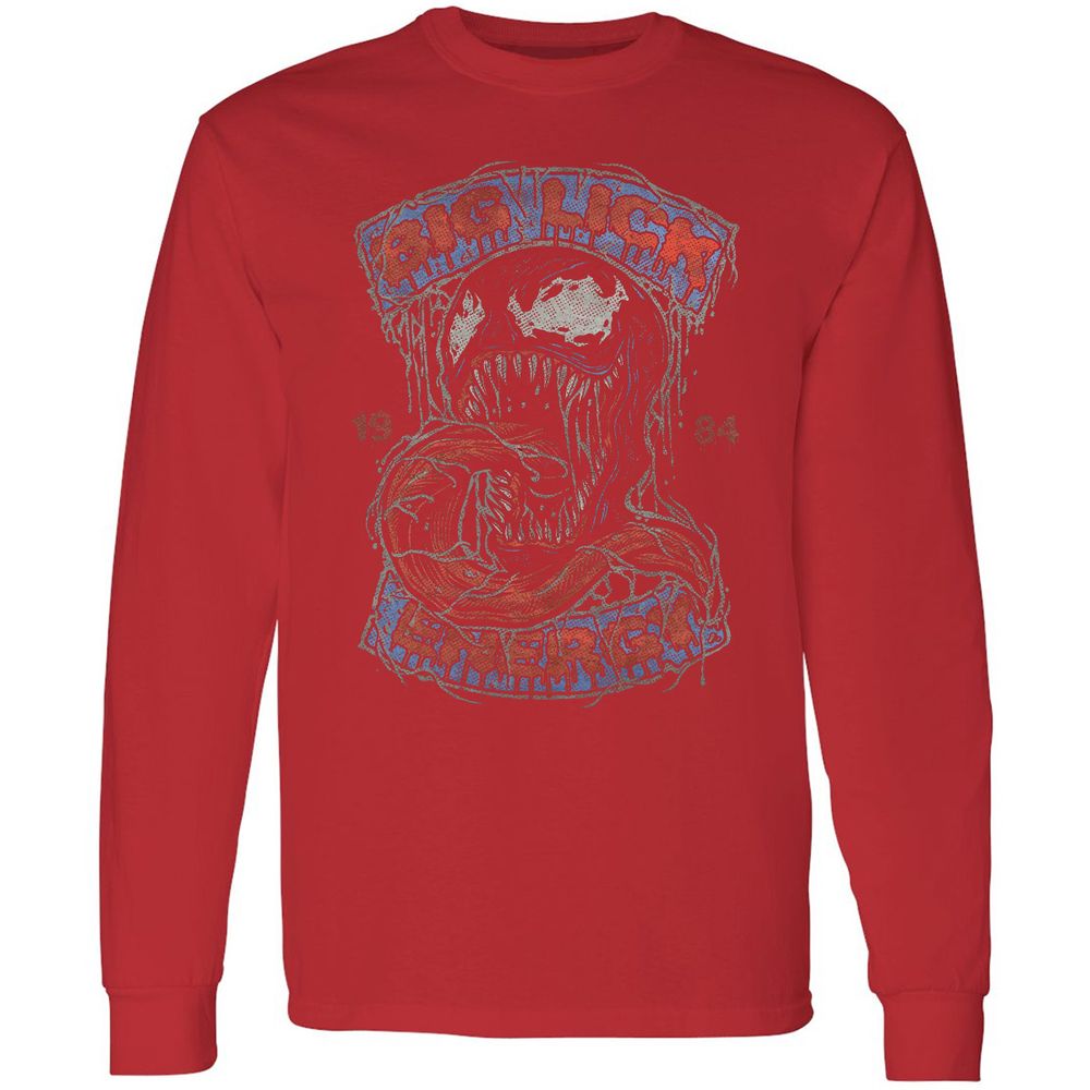 Long Sleeve T-Shirt - D36F9232 - Red - 14