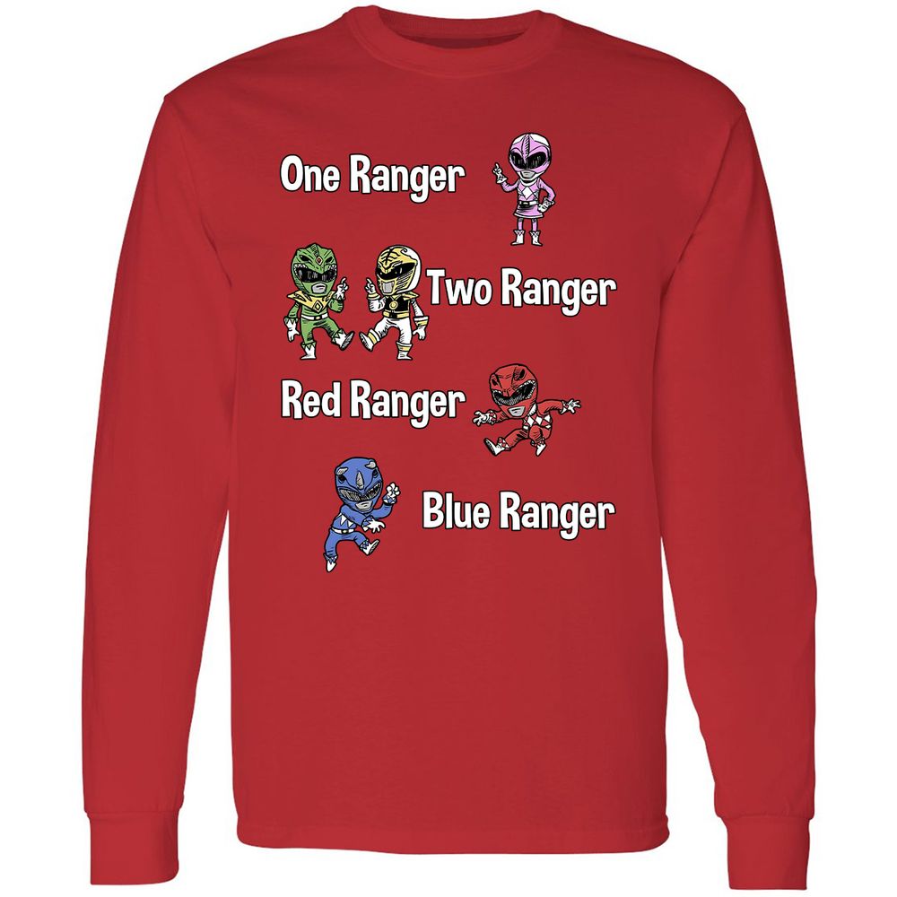 Long Sleeve T-Shirt - LULA9RBY - Red - 14