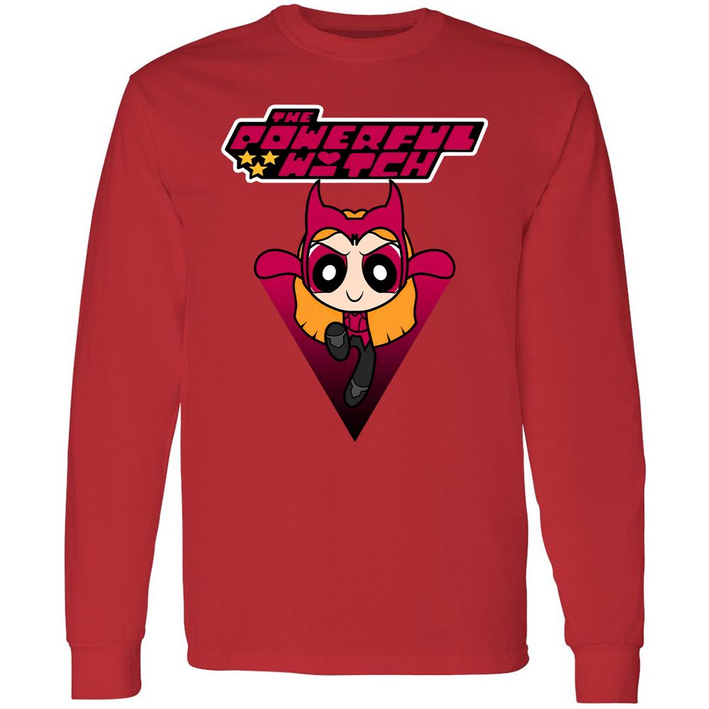 Long Sleeve T-Shirt - QDAWJ9LA - Red - 14