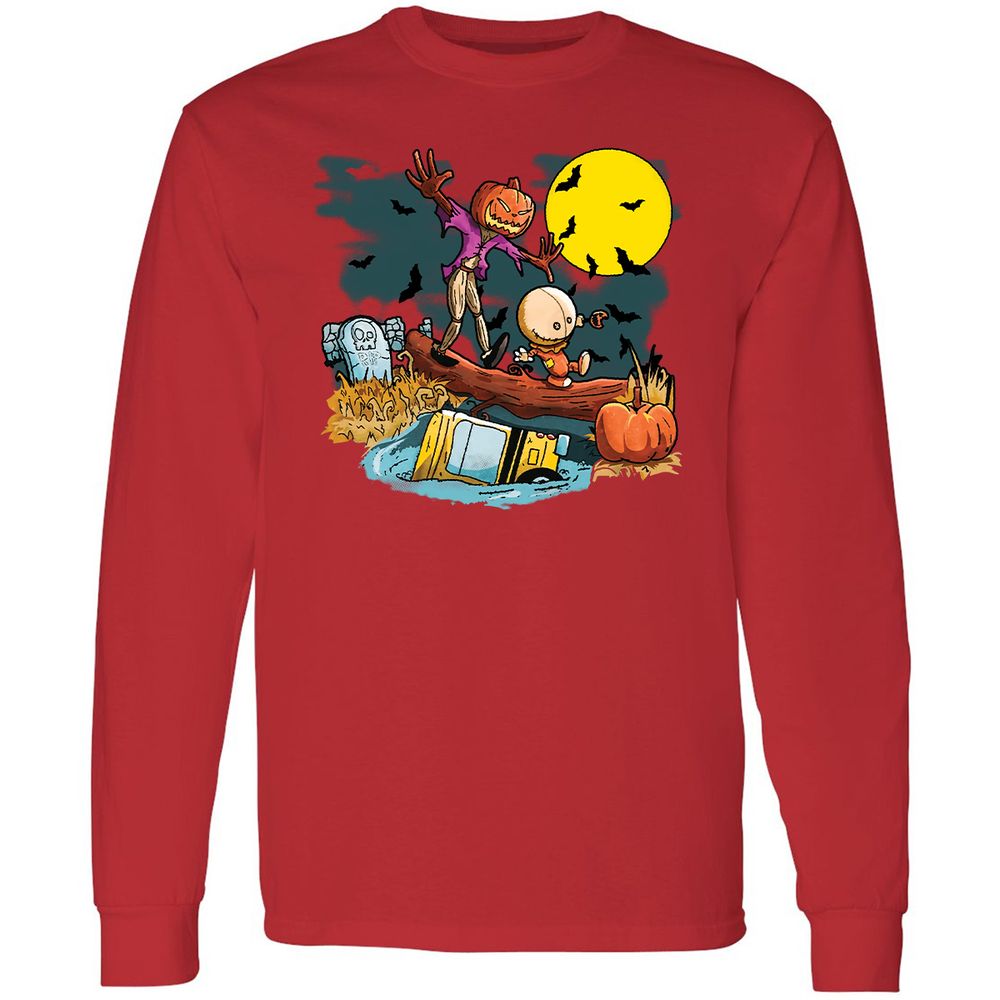 Long Sleeve T-Shirt - YYSDVDP3 - Red - 14