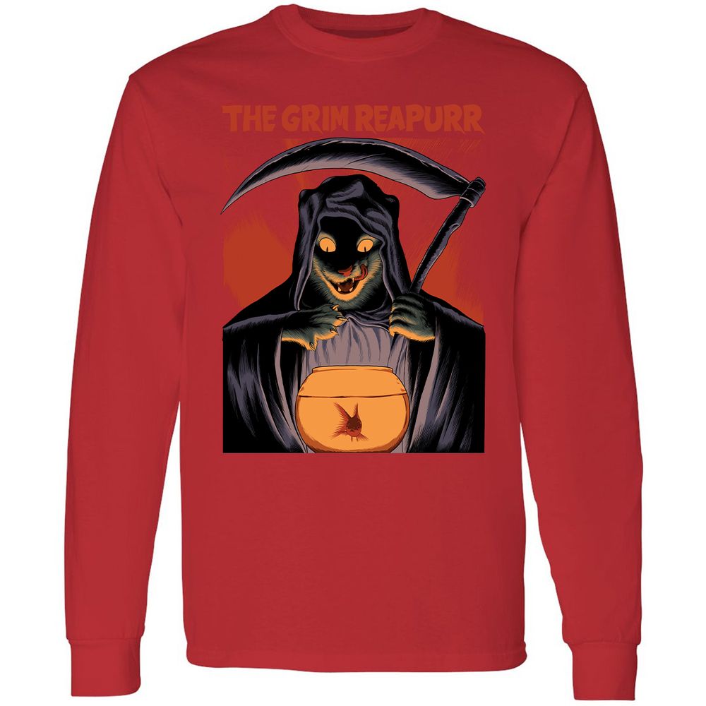 Long Sleeve T-Shirt - CHM5Z9ZT - Red - 14