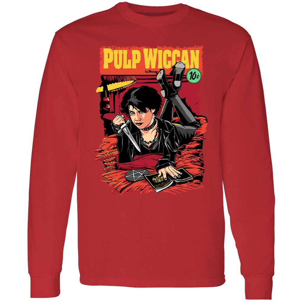 Long Sleeve T-Shirt - Z6DATNVE - Red - 14