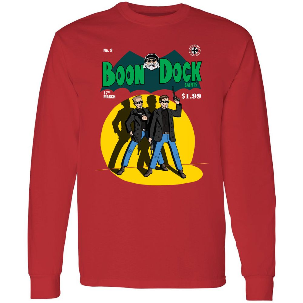 Long Sleeve T-Shirt - DLL8WW6J - Red - 14