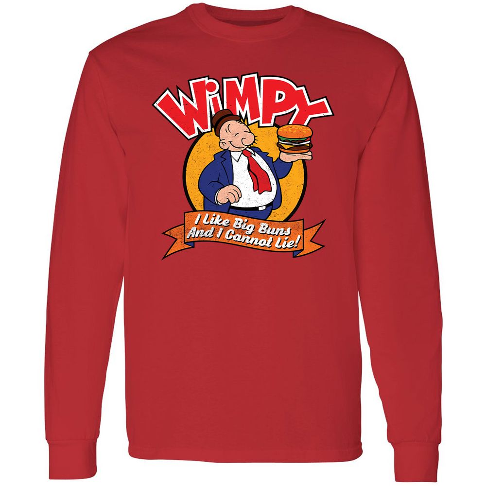 Long Sleeve T-Shirt - NXF7S8ME - Red - 14