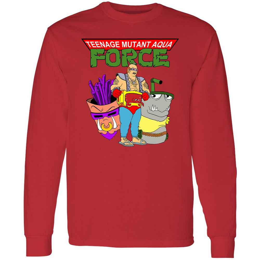 Long Sleeve T-Shirt - 8T3P1BK7 - Red - 14