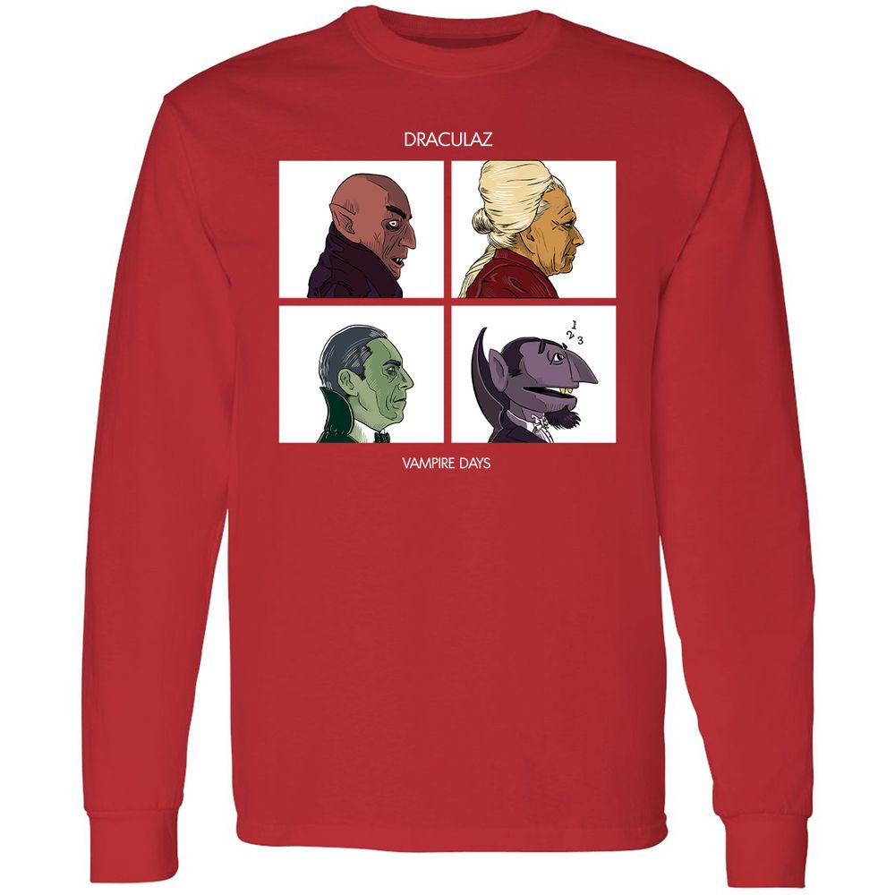 Long Sleeve T-Shirt - 2FFYNKXB - Red - 14