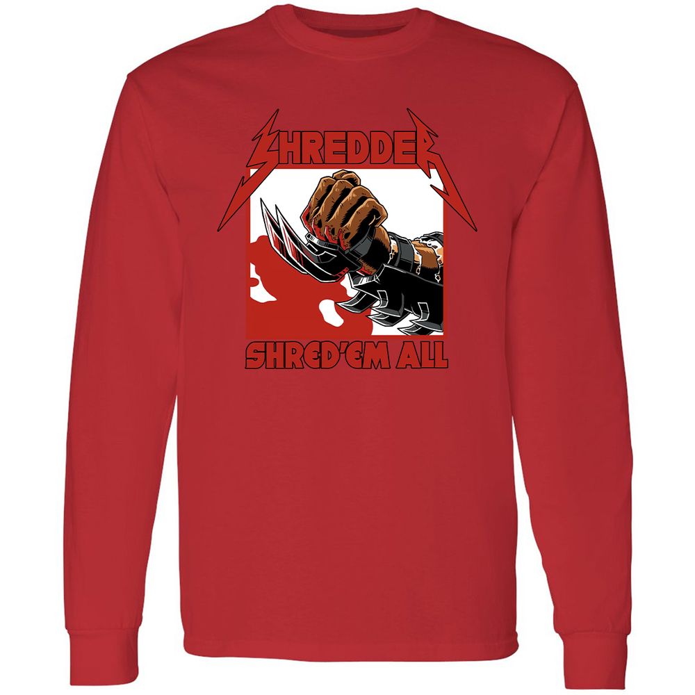 Long Sleeve T-Shirt - ZYD9HG3C - Red - 14