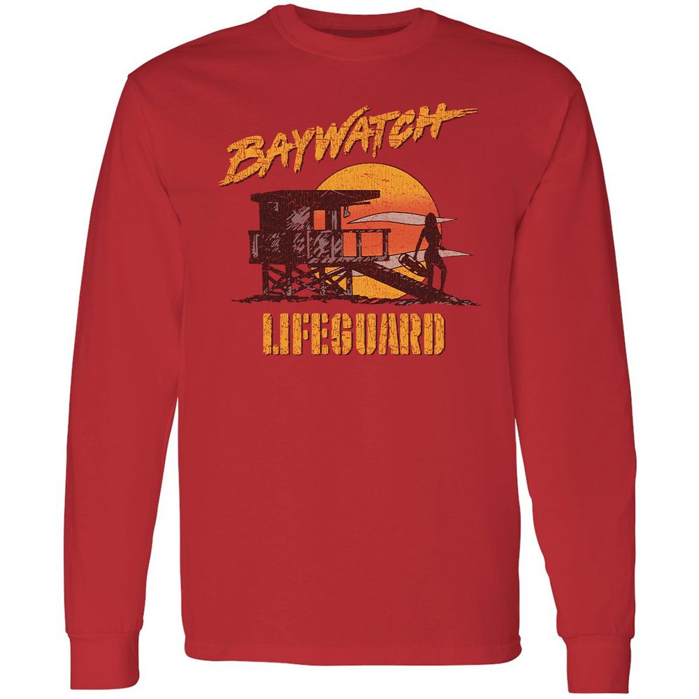 Long Sleeve T-Shirt - THM75LNG - Red - 14