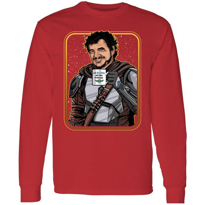 Long Sleeve T-Shirt - B5B3GQJW - Red - 14