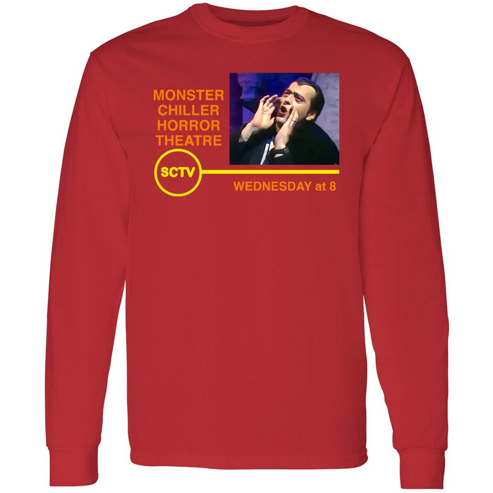 Long Sleeve T-Shirt - GKD1P79F - Red - 14