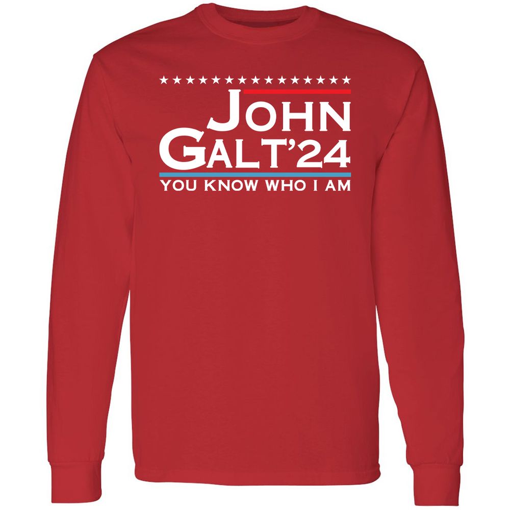 Long Sleeve T-Shirt - CC7VZ52Y - Red - 14