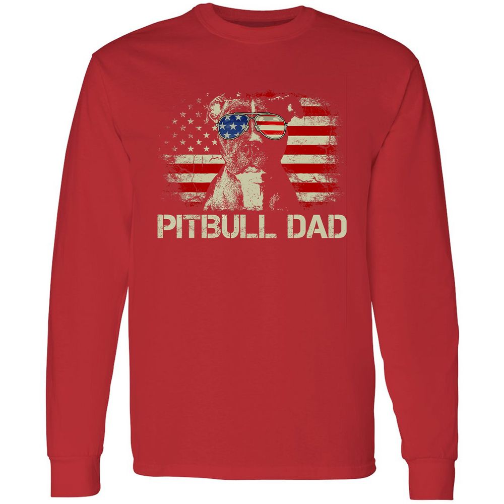 Long Sleeve T-Shirt - 67B71B8U - Red - 14
