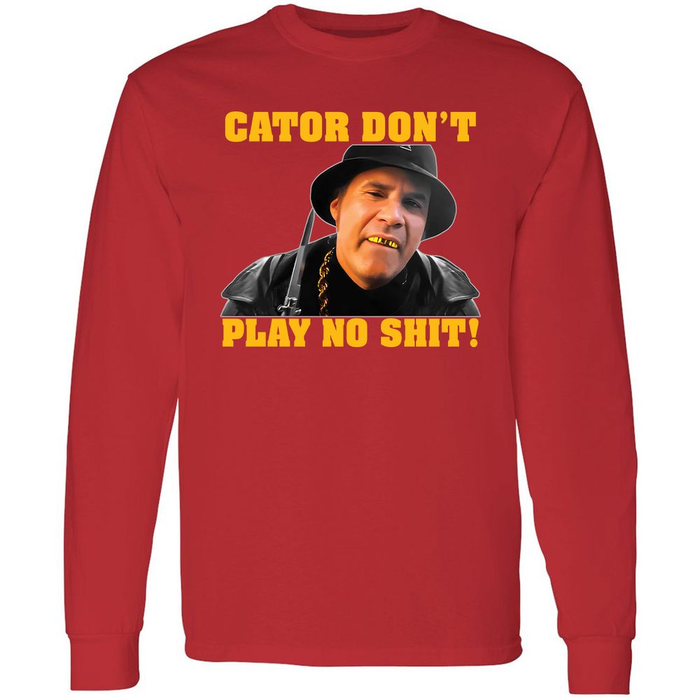 Long Sleeve T-Shirt - RBVDZF27 - Red - 14