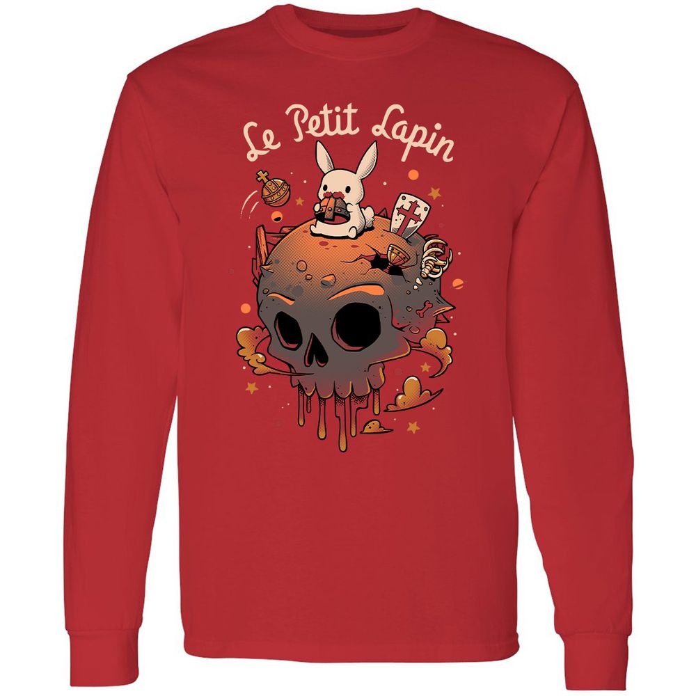 Long Sleeve T-Shirt - ZRDWRCVW - Red - 14