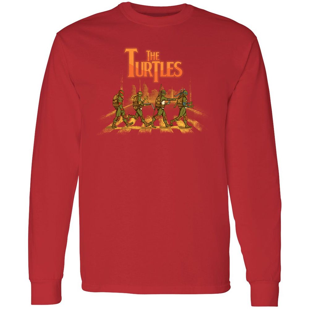 Long Sleeve T-Shirt - 761F6B8R - Red - 14