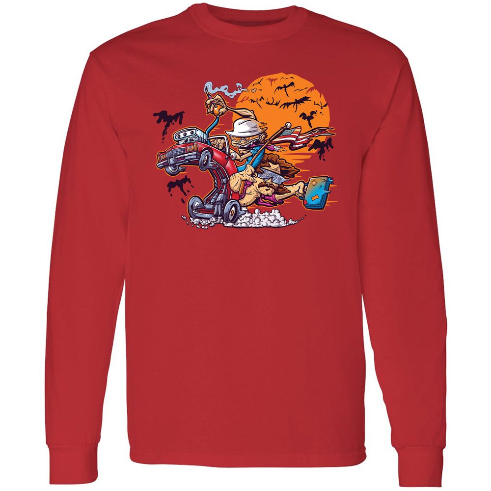 Long Sleeve T-Shirt - PTF27WLS - Red - 14