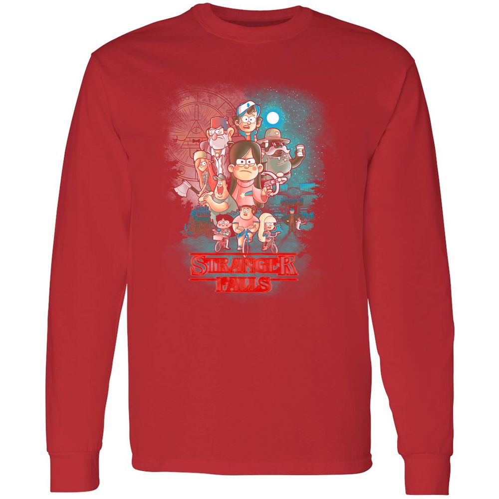 Long Sleeve T-Shirt - JGHFFWSZ - Red - 14