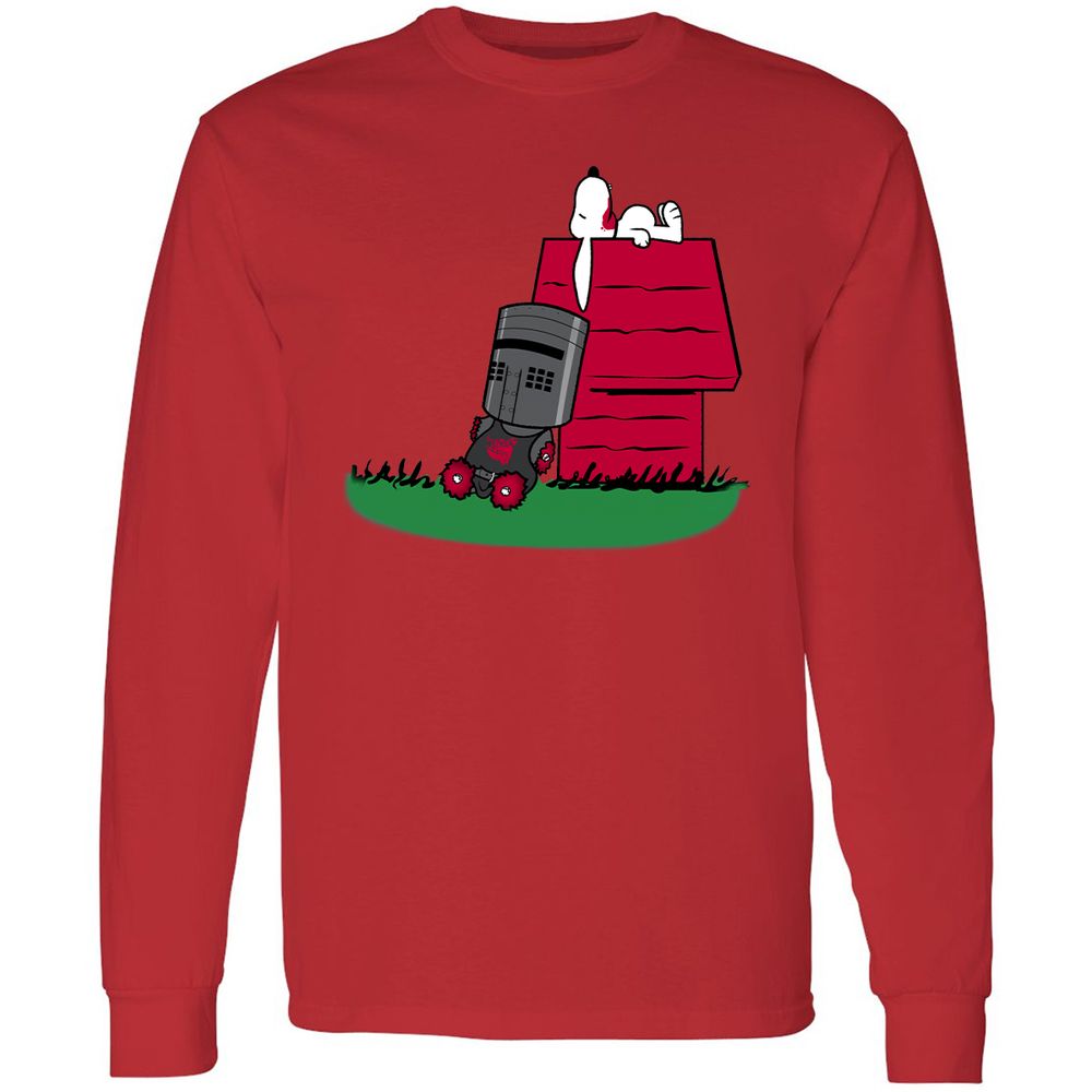 Long Sleeve T-Shirt - ZE33CFWD - Red - 14