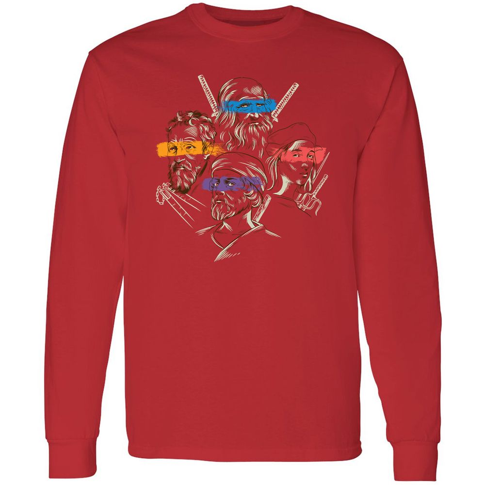 Long Sleeve T-Shirt - T7DP1T2L - Red - 14