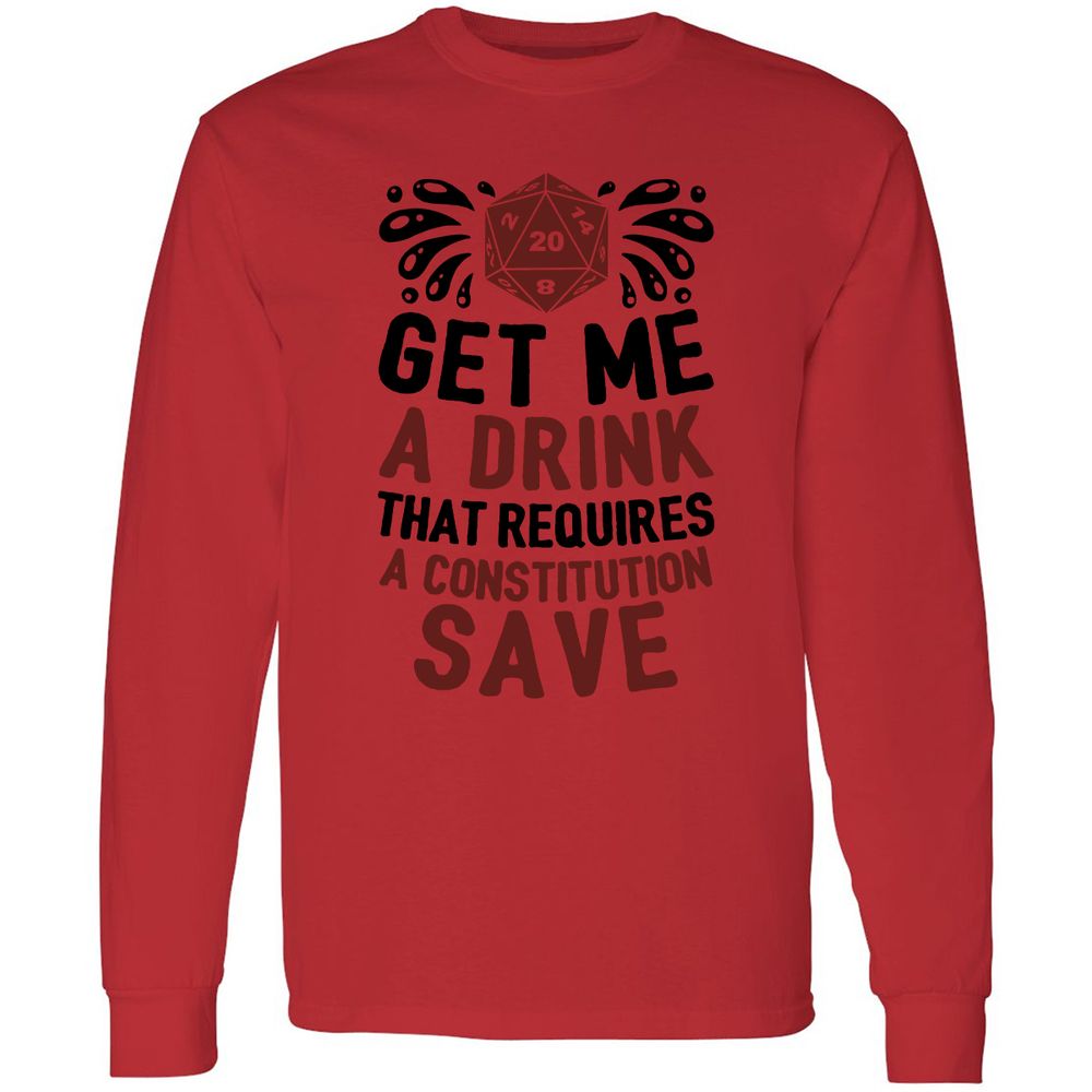 Long Sleeve T-Shirt - 5T3GSAAA - Red - 14