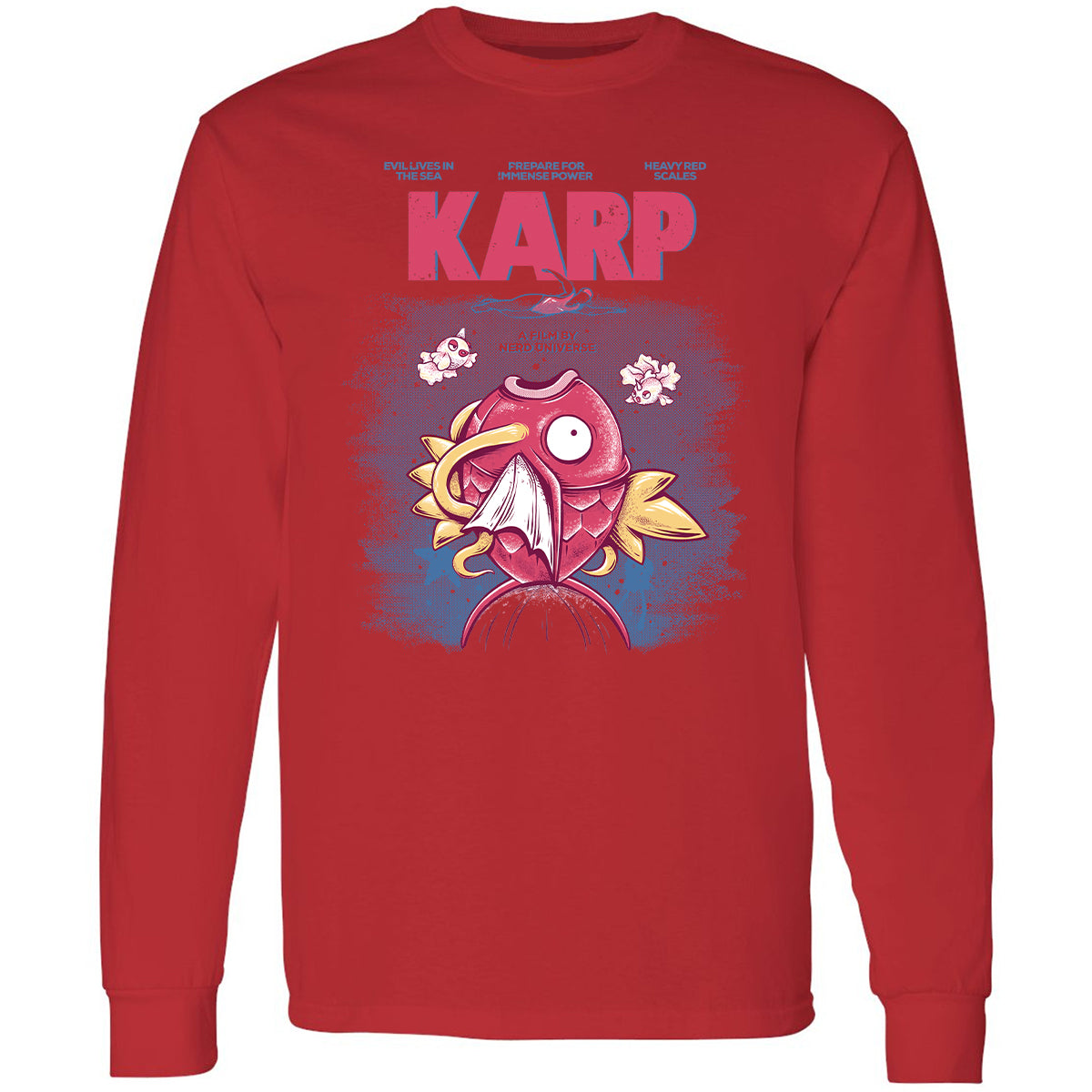 Long Sleeve T-Shirt - 9U85R1MS - Red - 14