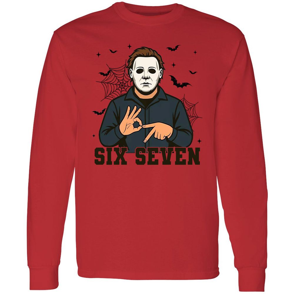 Long Sleeve T-Shirt - LHNJ12B5 - Red - 14