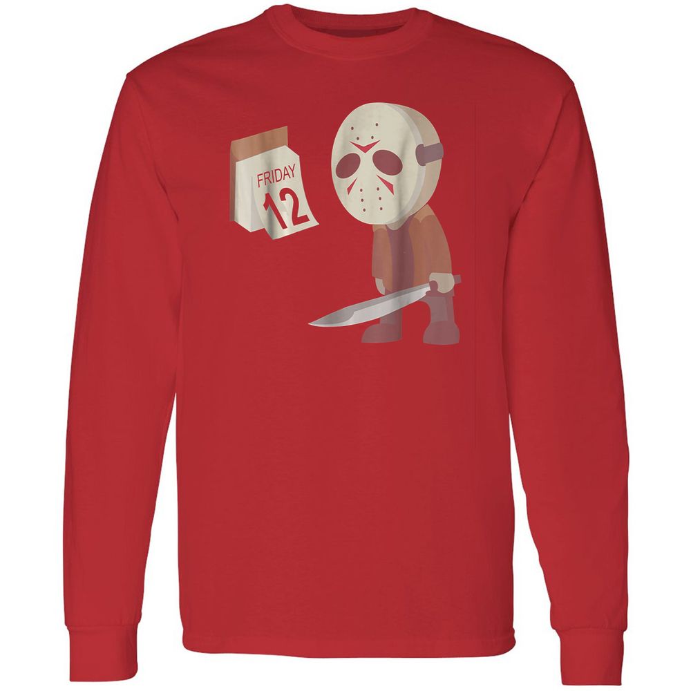 Long Sleeve T-Shirt - 81MVWXVT - Red - 14