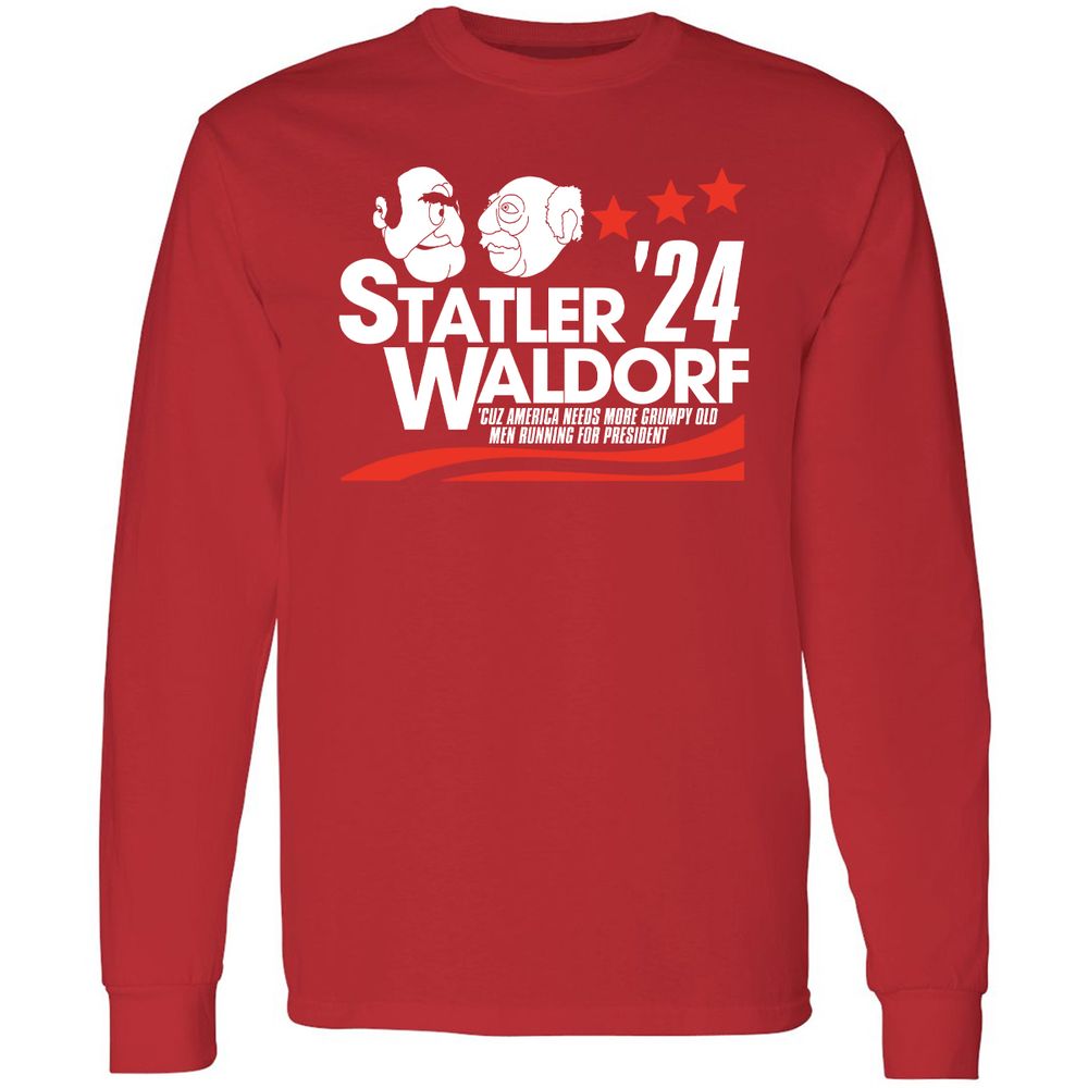 Long Sleeve T-Shirt - KQ1Z8FV6 - Red - 14