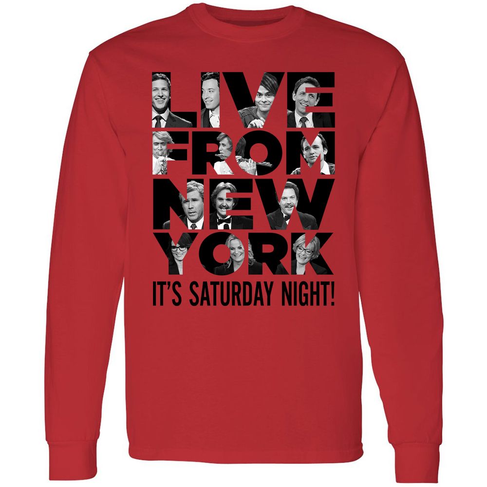 Long Sleeve T-Shirt - FKAJ12JL - Red - 14