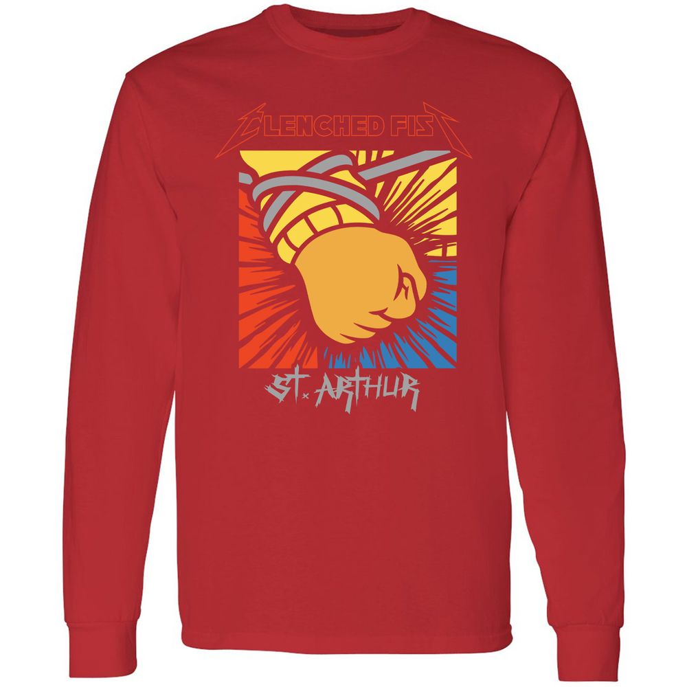 Long Sleeve T-Shirt - BT5PZAZY - Red - 14