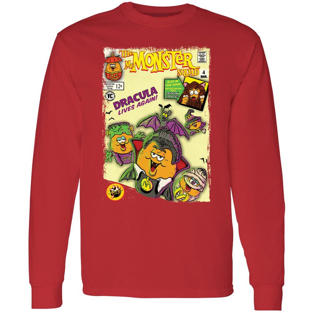 Long Sleeve T-Shirt - 5KKYMM94 - Red - 14