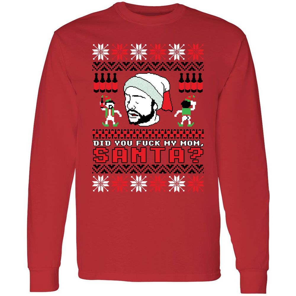 Long Sleeve T-Shirt - ZV4MXJB3 - Red - 14