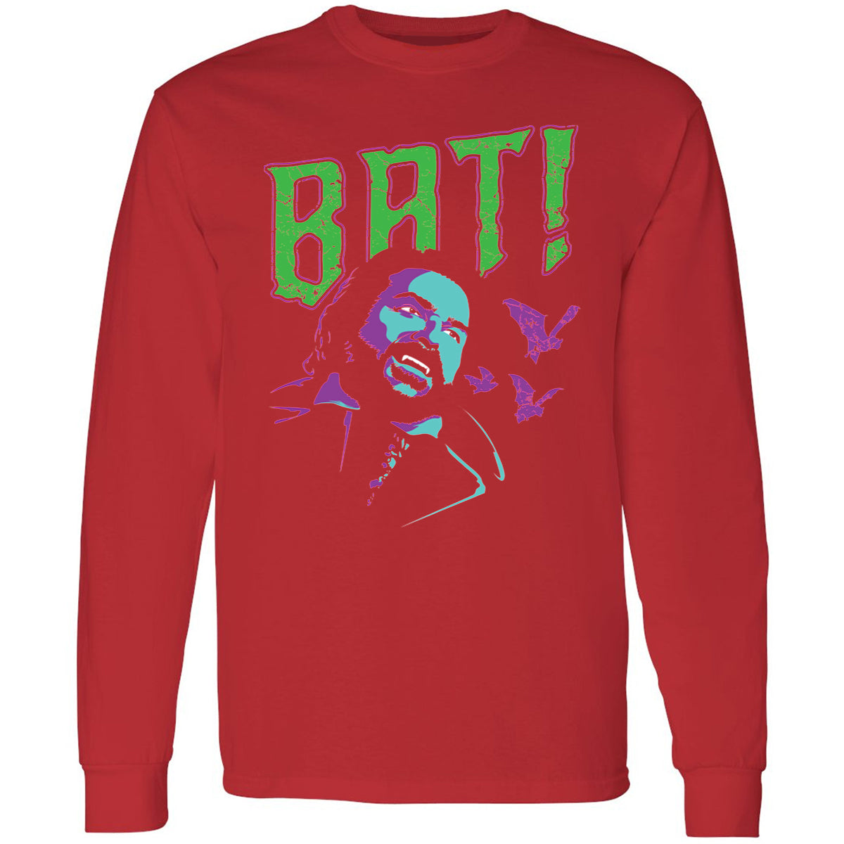 Long Sleeve T-Shirt - PUNQ88J3 - Red - 14