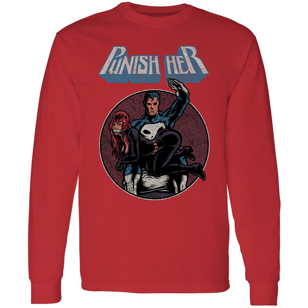 Long Sleeve T-Shirt - E3T97BMD - Red - 14