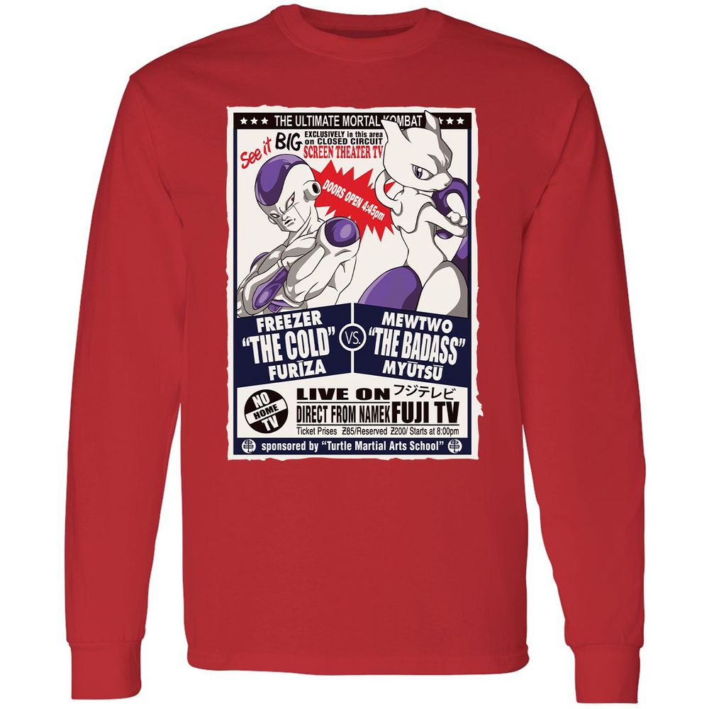 Long Sleeve T-Shirt - YSEKVUSK - Red - 14