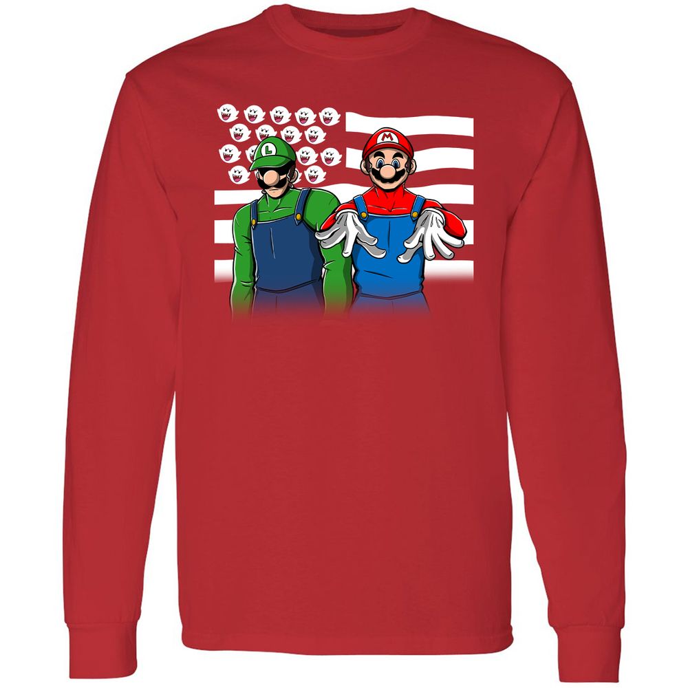 Long Sleeve T-Shirt - 14LA7Y7G - Red - 14