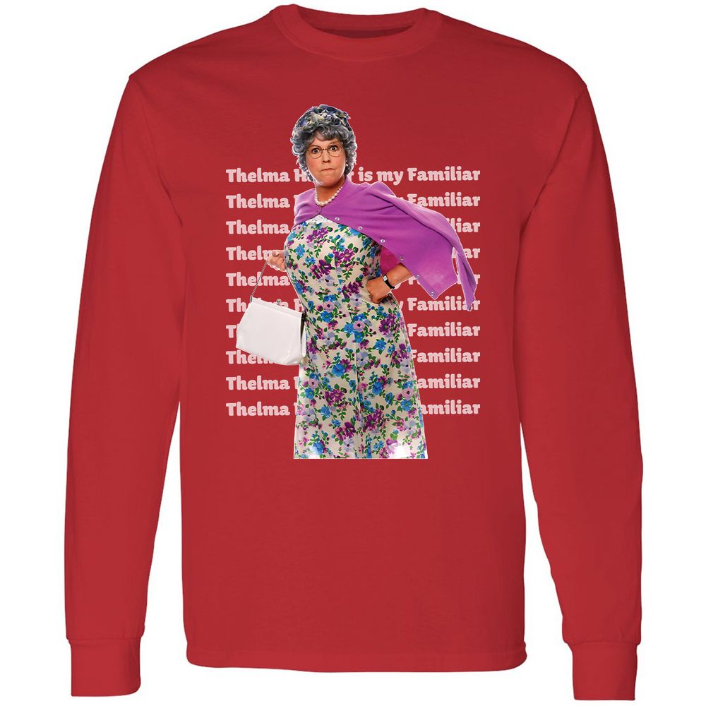 Long Sleeve T-Shirt - WSCF65MH - Red - 14