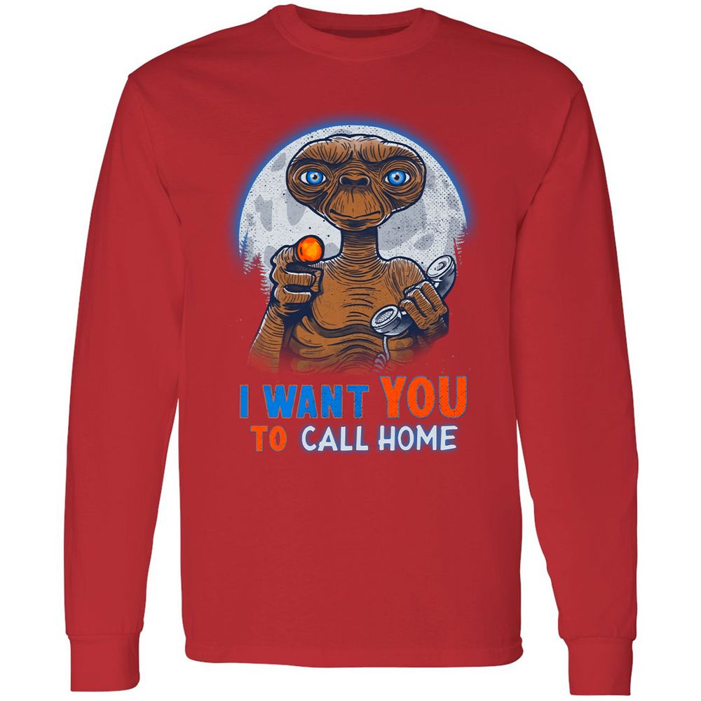 Long Sleeve T-Shirt - 6SNVSTW5 - Red - 14