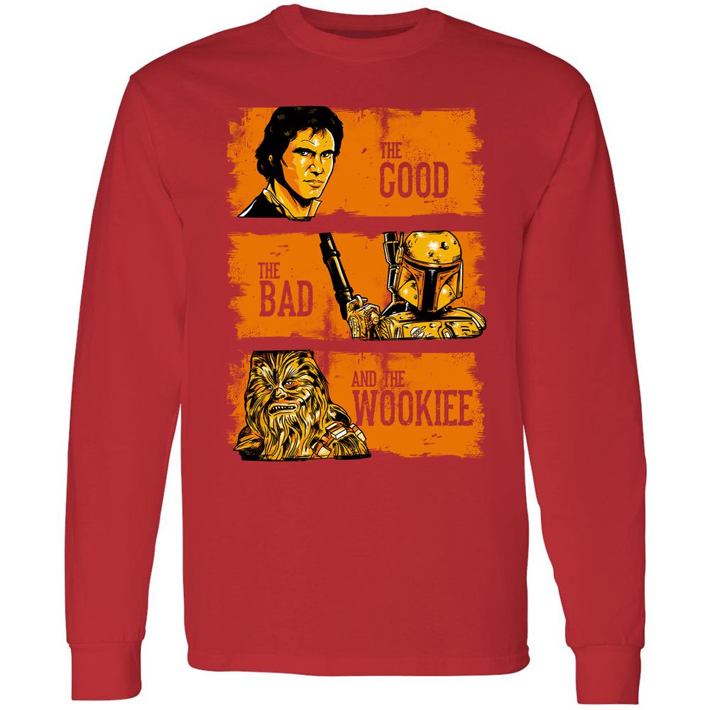 Long Sleeve T-Shirt - QJRUFBGT - Red - 14