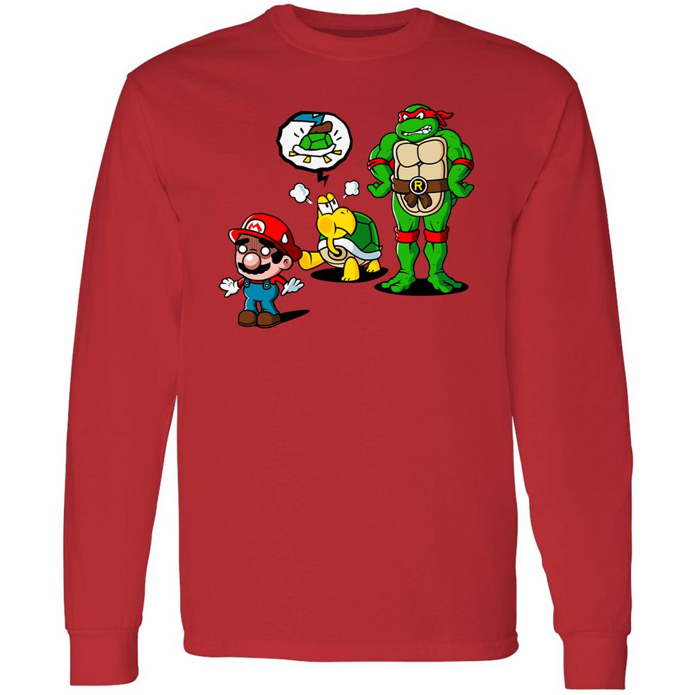 Long Sleeve T-Shirt - MERAEW3Y - Red - 14