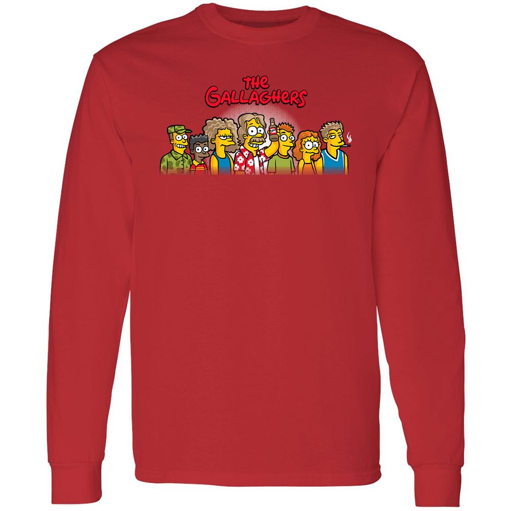 Long Sleeve T-Shirt - VT88K8NZ - Red - 14